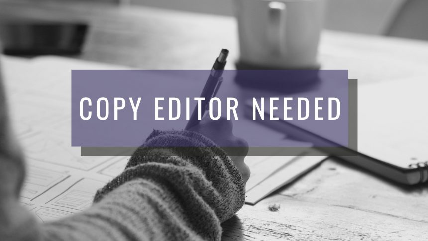Atencion Is Looking For a Copy Editor Atencion Is Looking For a Copy Editor