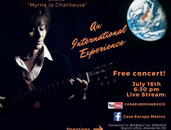 Casa Europa Presents “Myrna la Chanteuse”