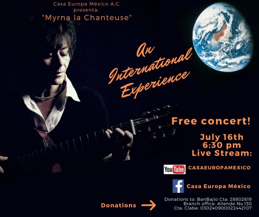 Casa Europa Presents “Myrna la Chanteuse”