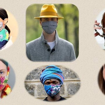 Learning to Live in an Upended World: The Fashionable Side of Masks