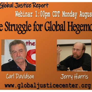 The Struggle over Global Hegemony: Center Of Global Justice