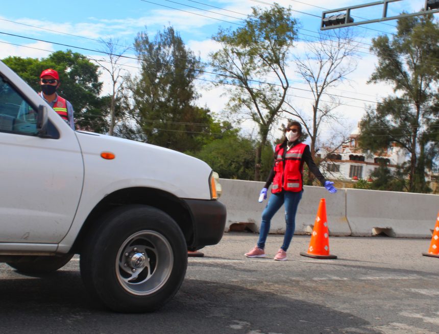 Assaults in entrance checkpoints to San Miguel