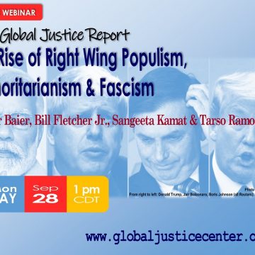 Lecture “Rise of Right Wing Populism, Authoritarianism, Fascism”