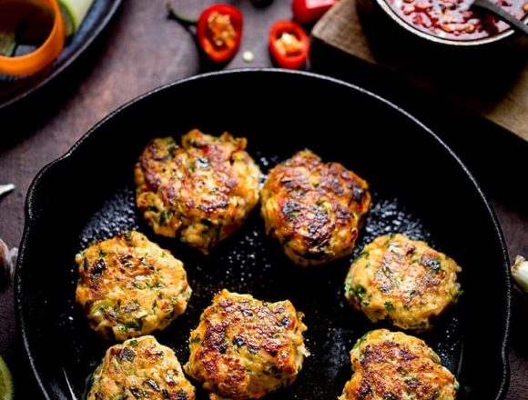 Street Food, Fish Cakes and Fried Rice Street Food, Fish Cakes and Fried Rice