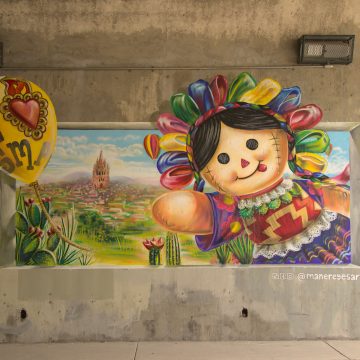 Galería urbana en San Miguel de Allende