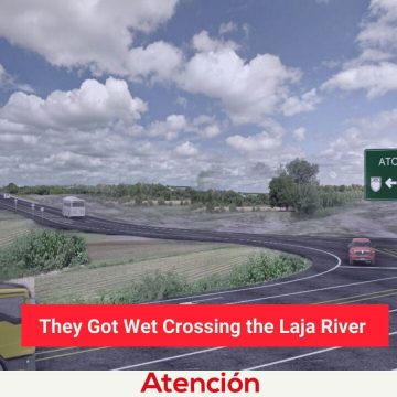 They Got Wet Crossing the Laja River