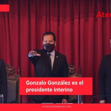 Gonzalo González es el presidente interino