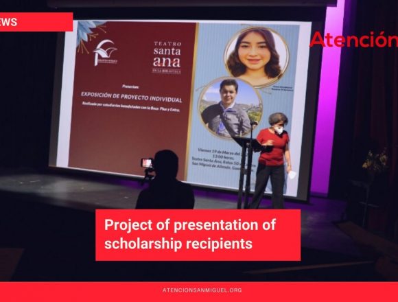 Project of presentation of scholarship recipients