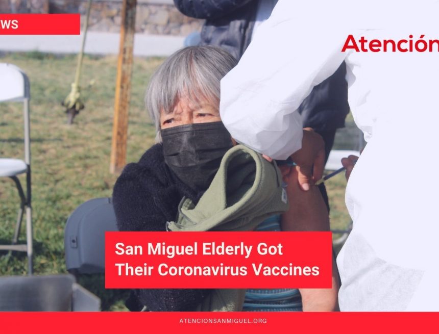 San Miguel Elderly Got Their Coronavirus Vaccines
