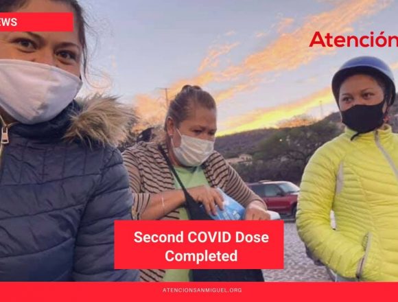 Second COVID Dose Completed