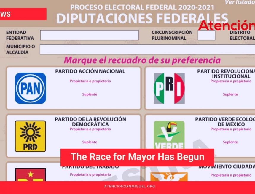 The Race for Mayor Has Begun The Race for Mayor Has Begun