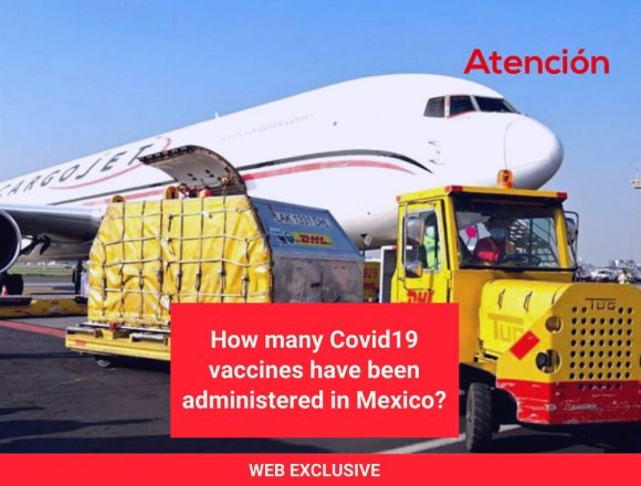 How many Covid19 vaccines have been administered in Mexico?