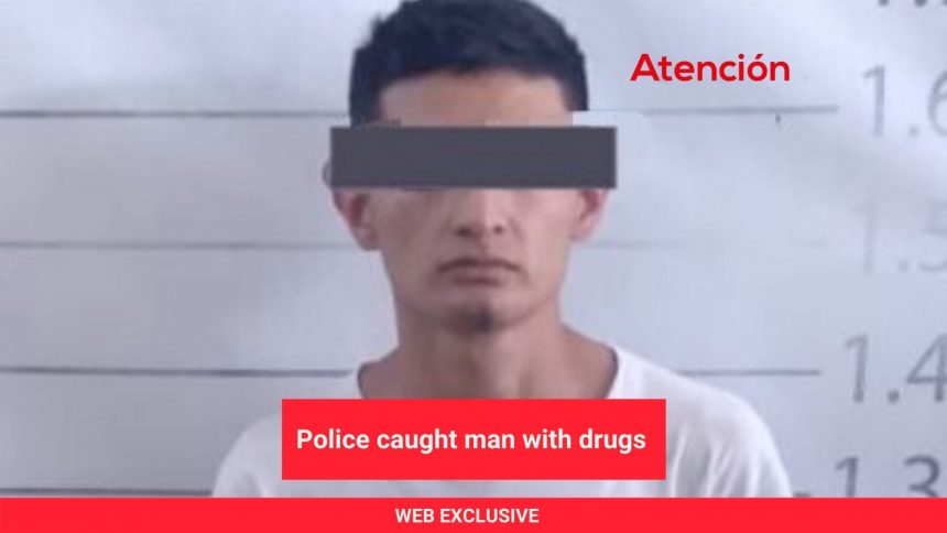 Police caught man with drugs, he had 44 criminal reports