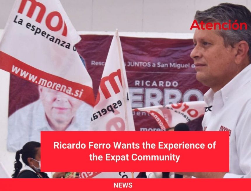 Ricardo Ferro Wants the Experience of the Expat Community