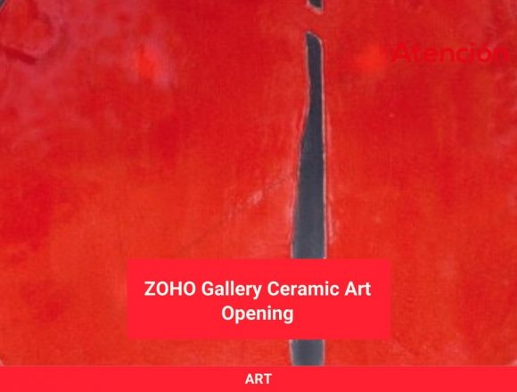 ZOHO Gallery Ceramic Art Opening