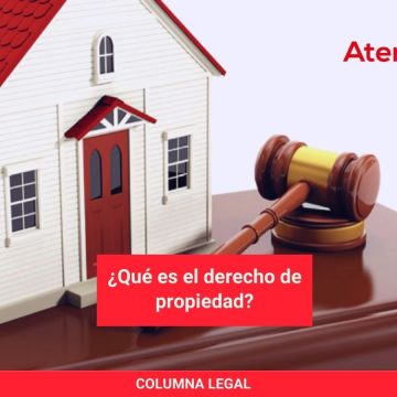 ¿Qué es el derecho de propiedad?