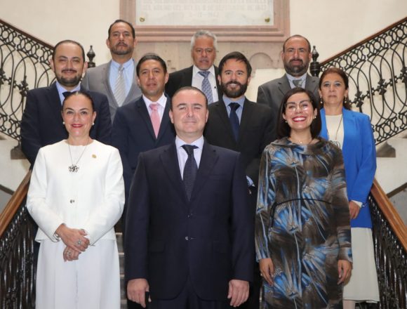 Luis Alberto Villarreal Presented the Report of his third administration